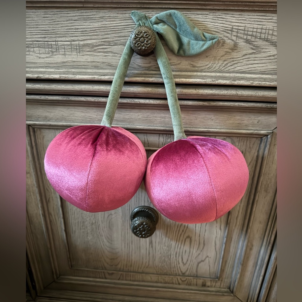 Room Essentials Pink Cherry Accent Pillow - Picture 2 of 3